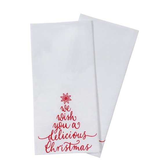 100% Cotton Premium Quality Set of 4 Pack Kitchen Flour Sack Towels, Dish Towels - Picture 3 of 5